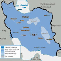 نقشه ایران برای گارمین