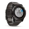 ساعت گارمین fenix 5x بند تیتانیوم