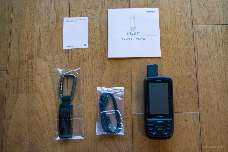 راهنمای استفاده از gps garmin map 67