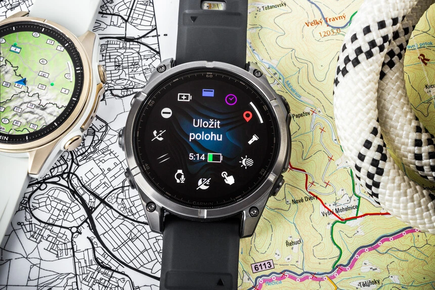کنترل ساعت گارمین fenix 8 amoled