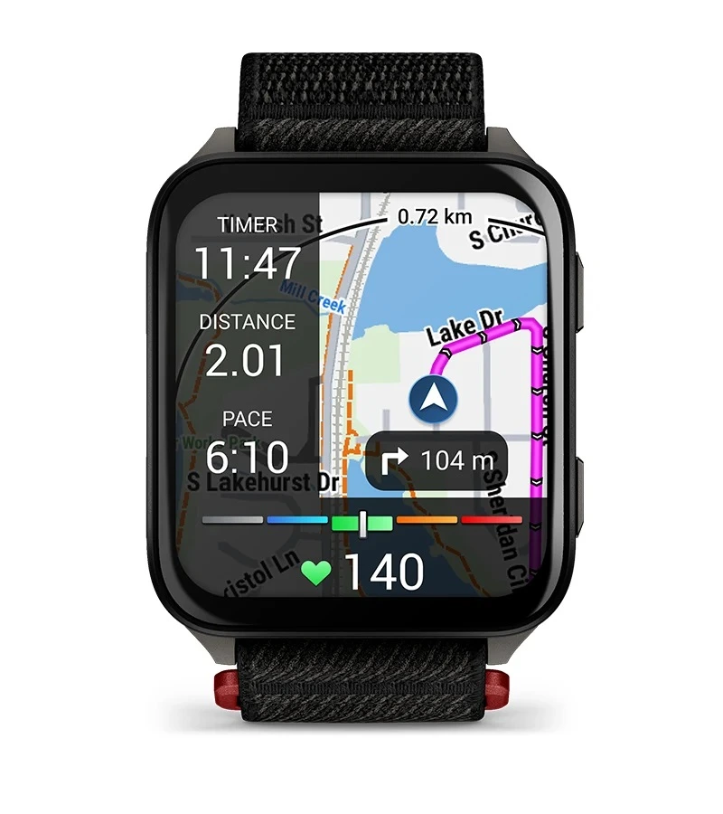 نقشه در ساعت گارمین garmin venu x1
